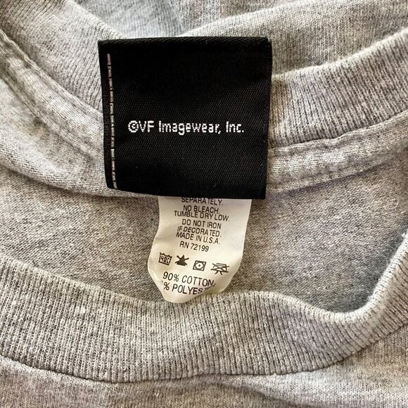 Harley Davidson of Kuwait Grey Cotton Tee Shirt with Colorful Graphic Mens Large - Picture 9 of 9